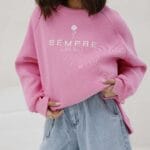 Bluza ROSIE Landrynkowy róż