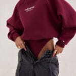 Body CHARLIE Bordowe