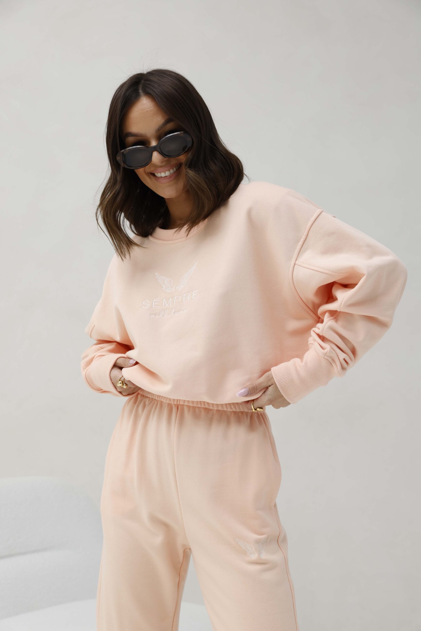Dres ANGELA Brzoskwiniowy