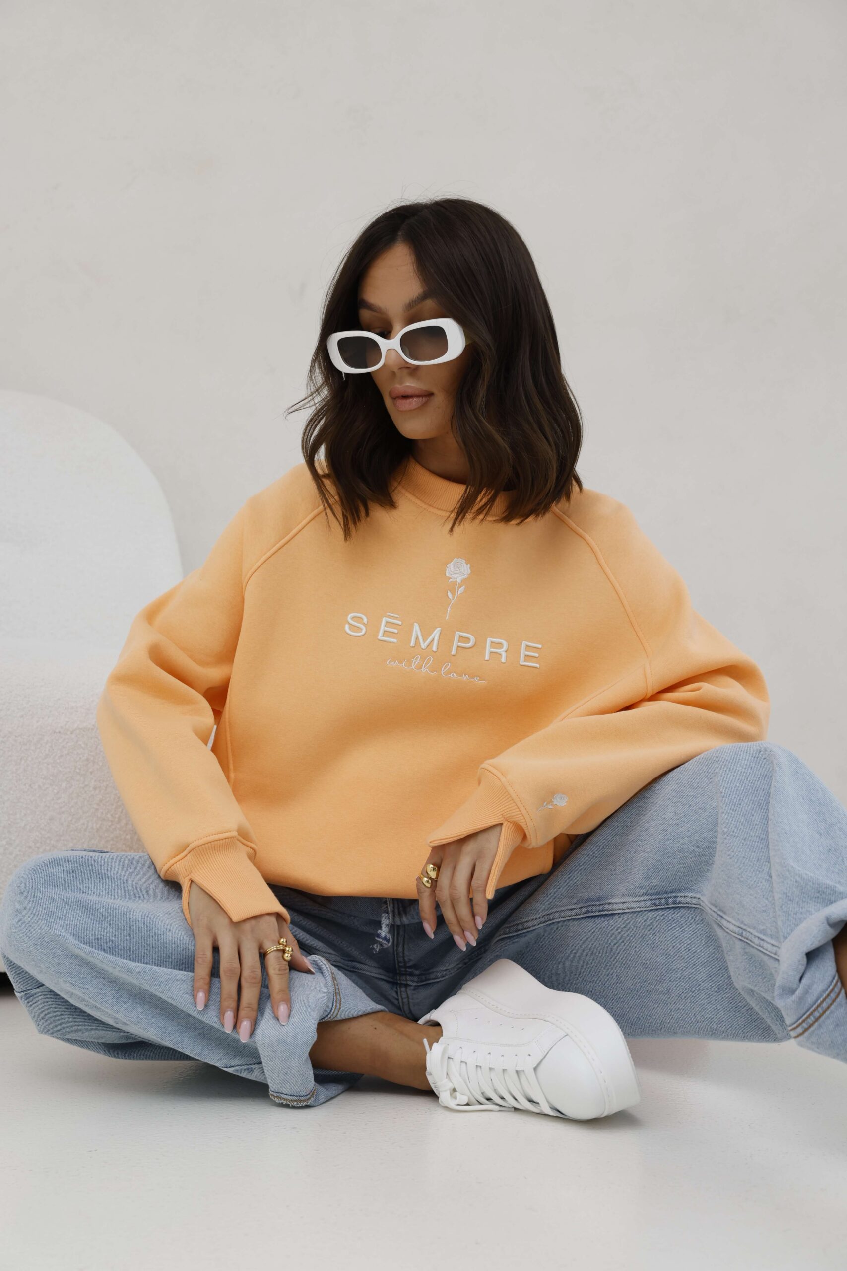 Bluza ROSIE Jasny pomarańczowy