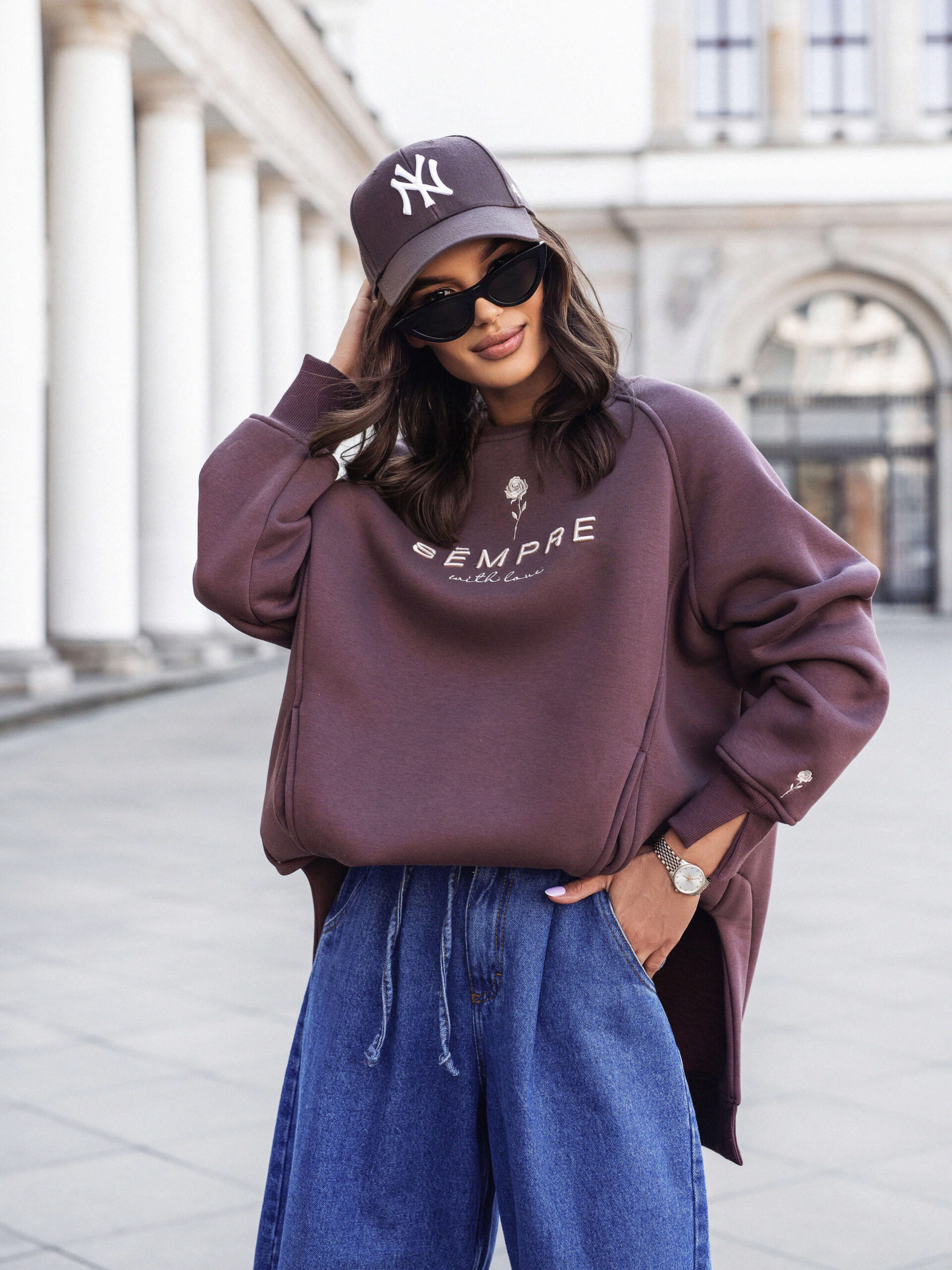 Bluza ROSIE Czekoladowa