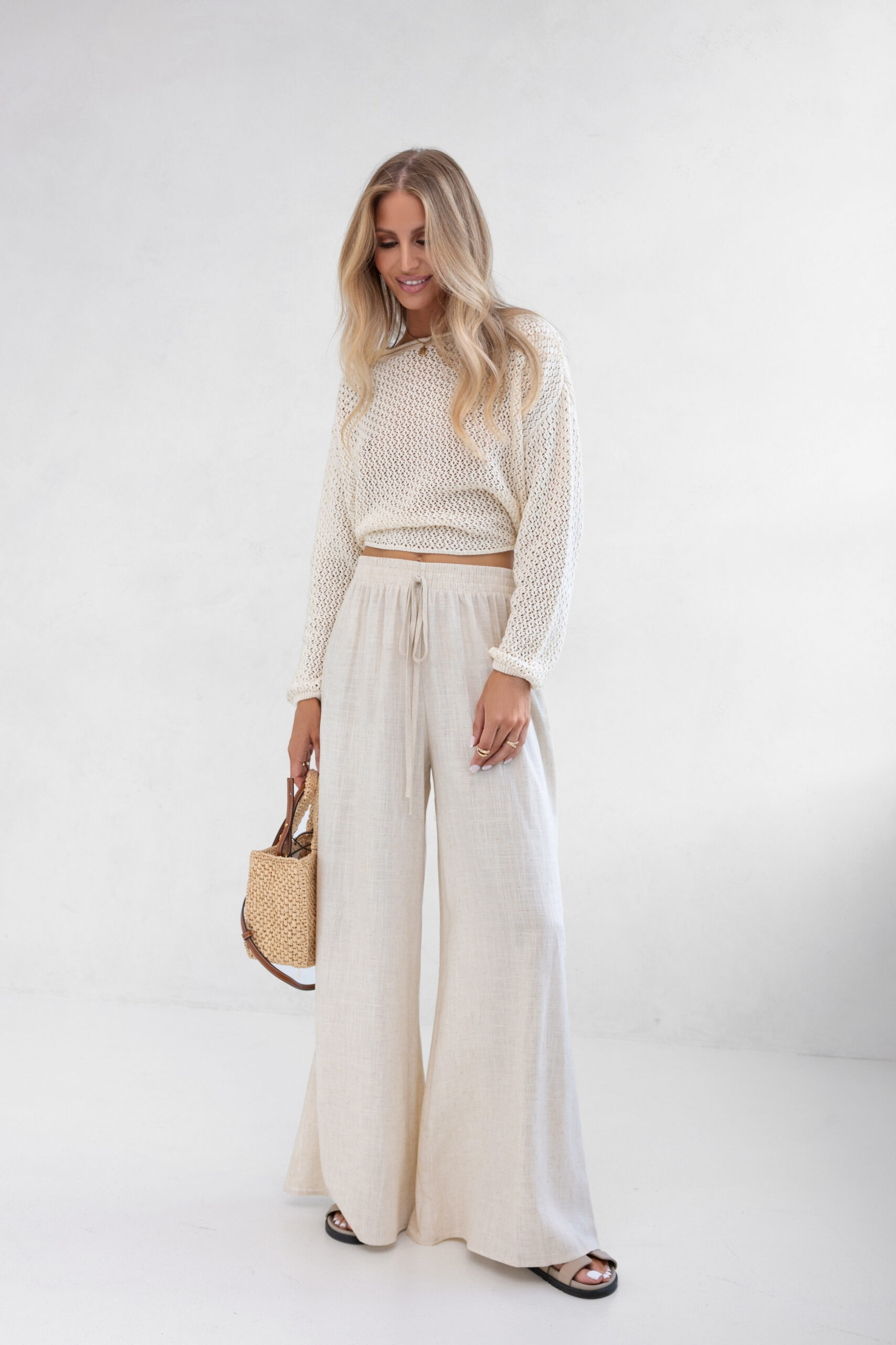 Sweter STELLA Kremowy
