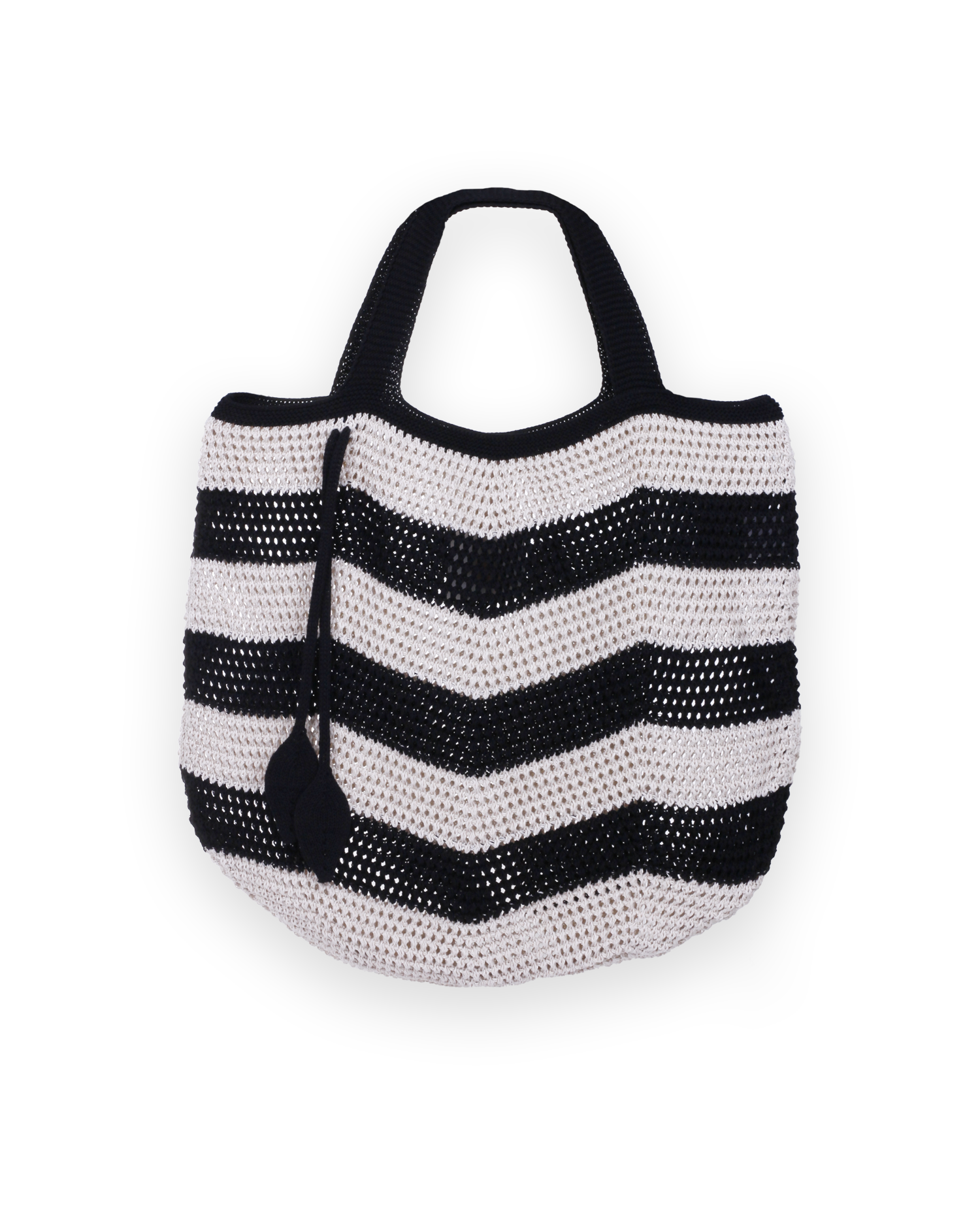 COMO bag Beige and black
