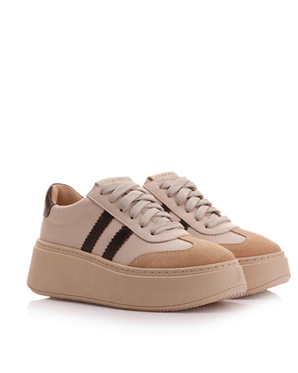 KESJA shoes Beige/Brown