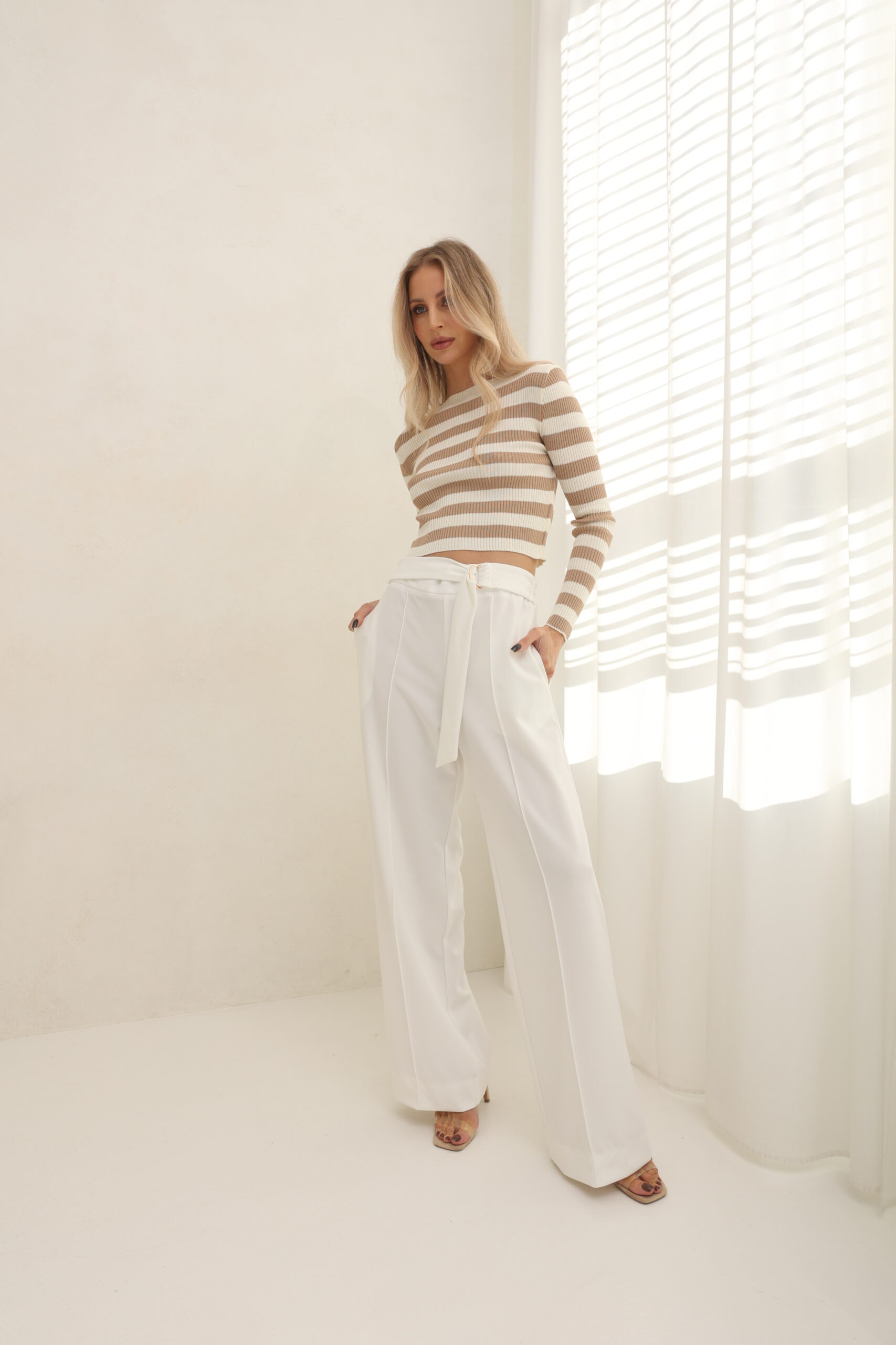 CLÁRA Trousers Cream