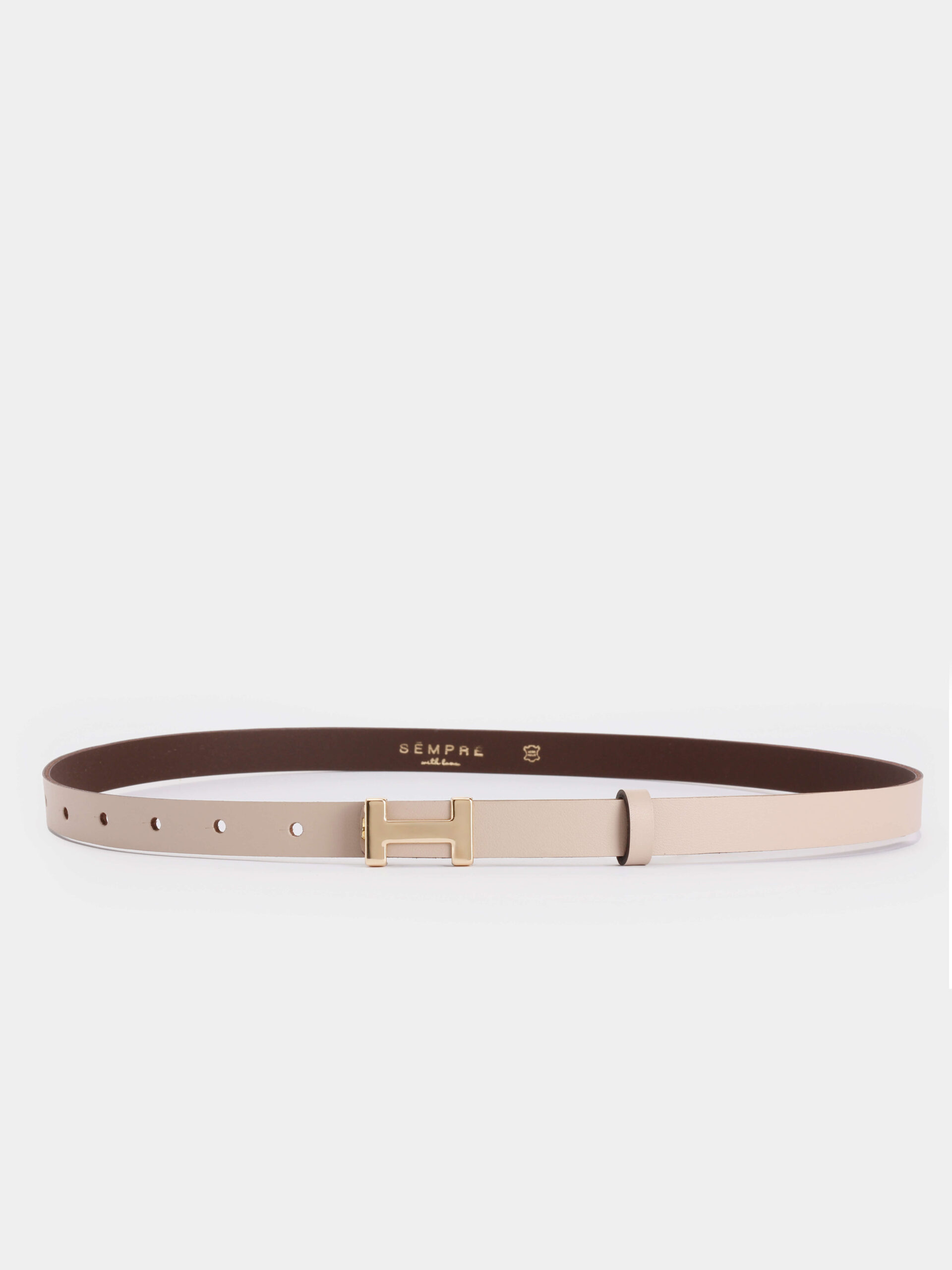 Strap H Beige