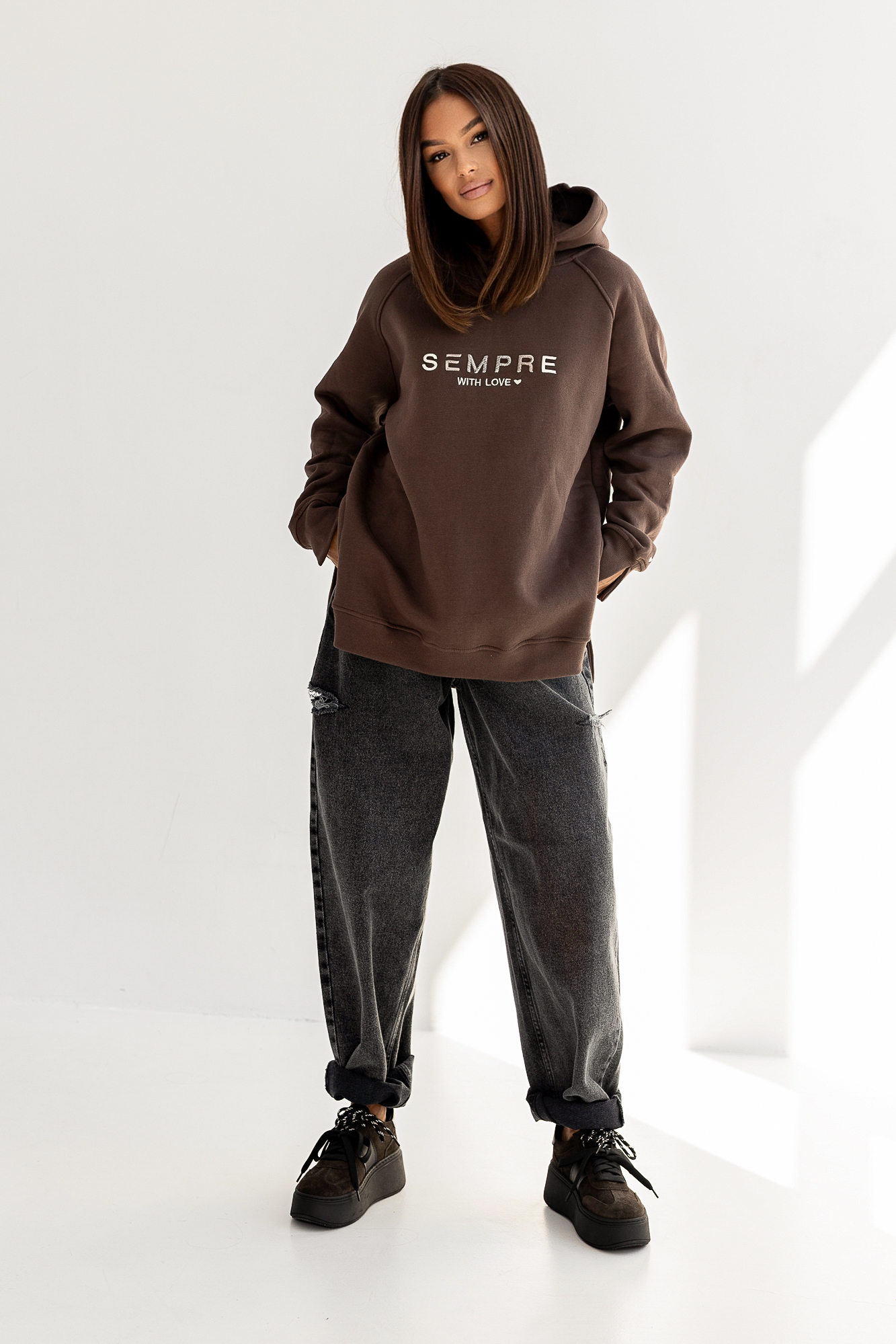 Bluza RUBY Czekoladowa