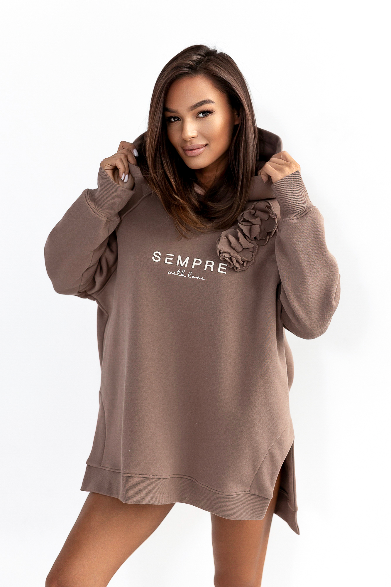 Bluza LAURA Kawowa