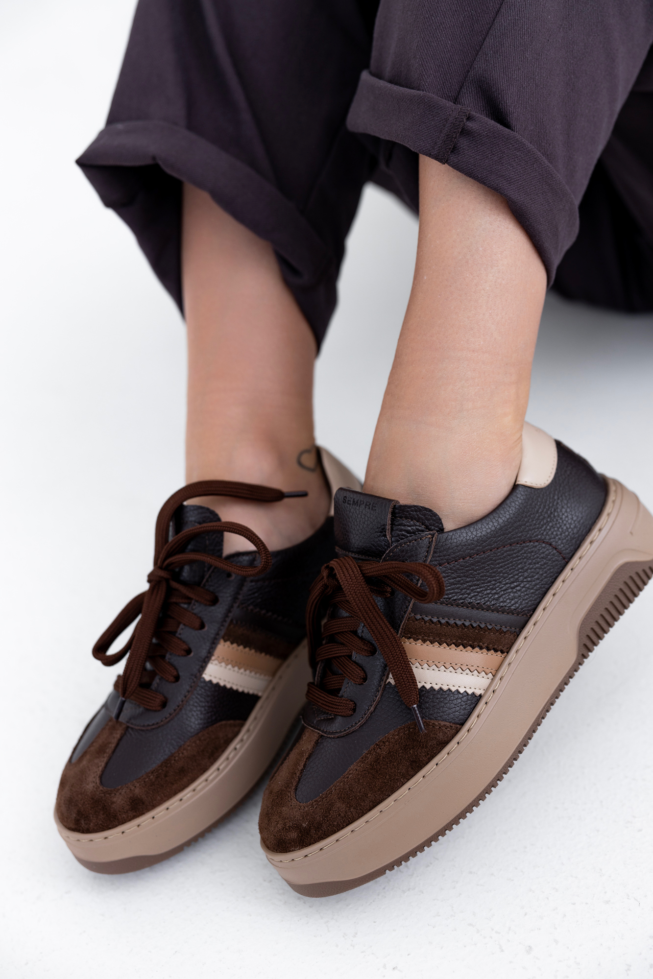 Buty DIYA Brązowe
