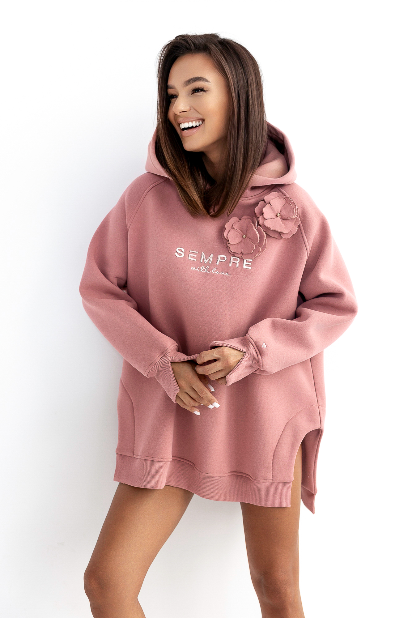 Bluza LAURA Pudrowy róż
