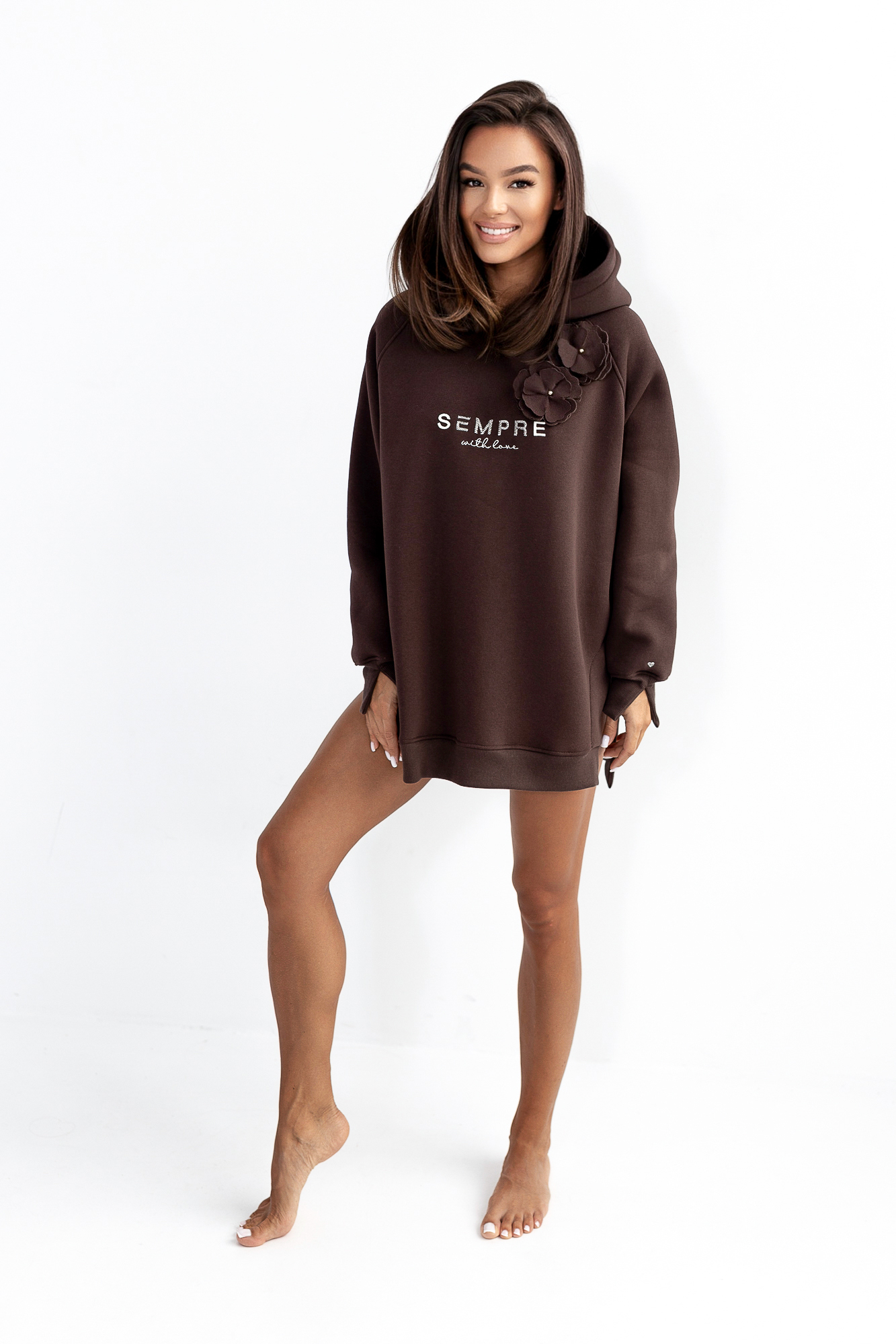 Bluza LAURA Czekoladowa