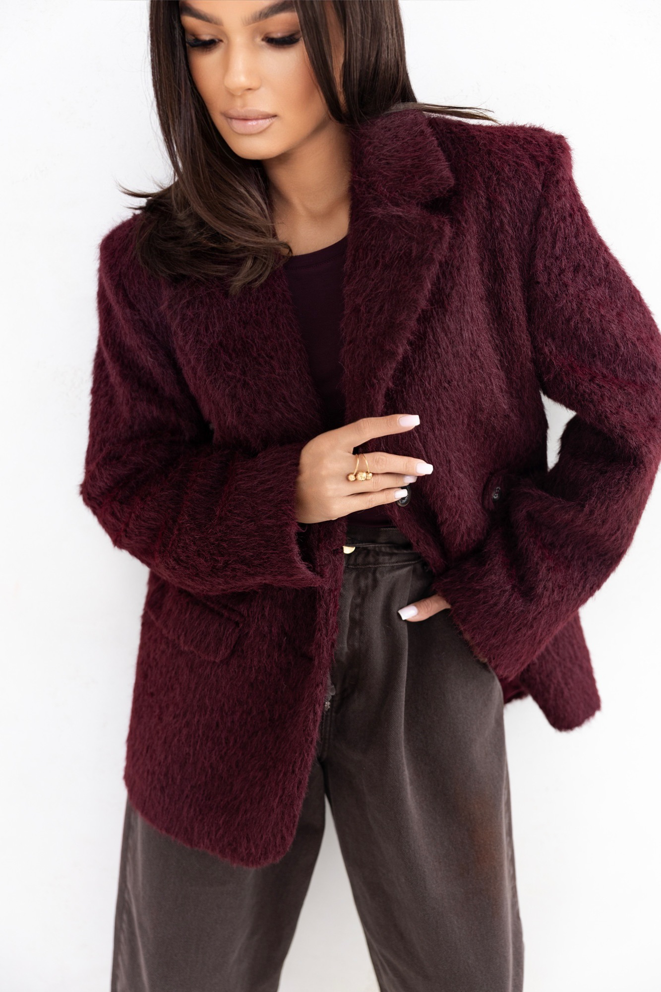 ELIZABETH jacket Maroon