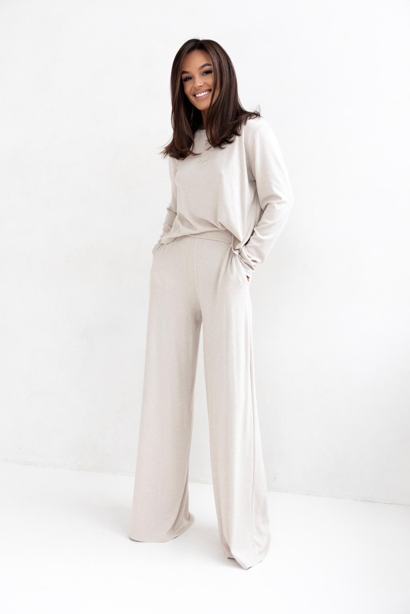 Komplet COMFY Jasny beżowy