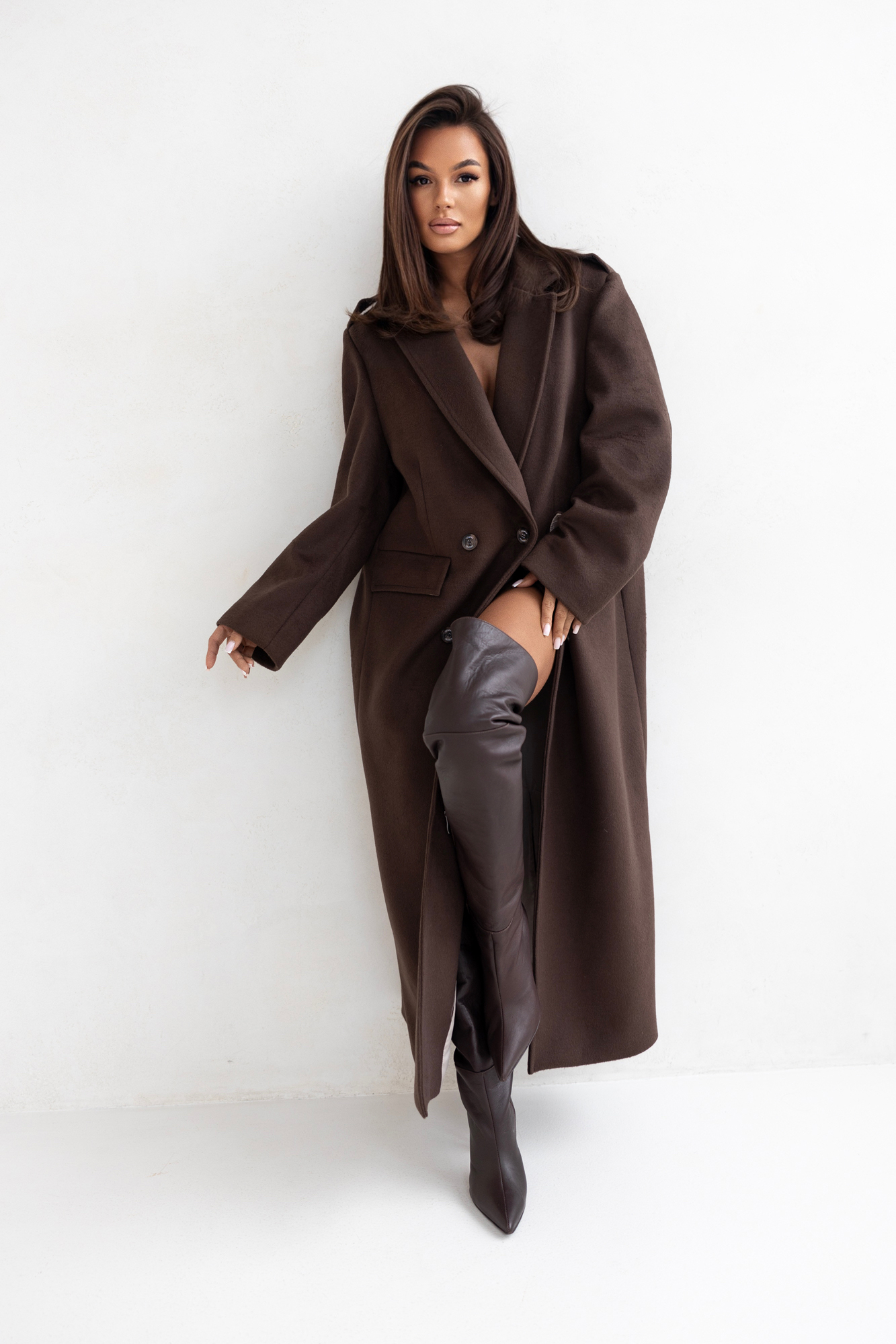 Coat CARRY Chocolate