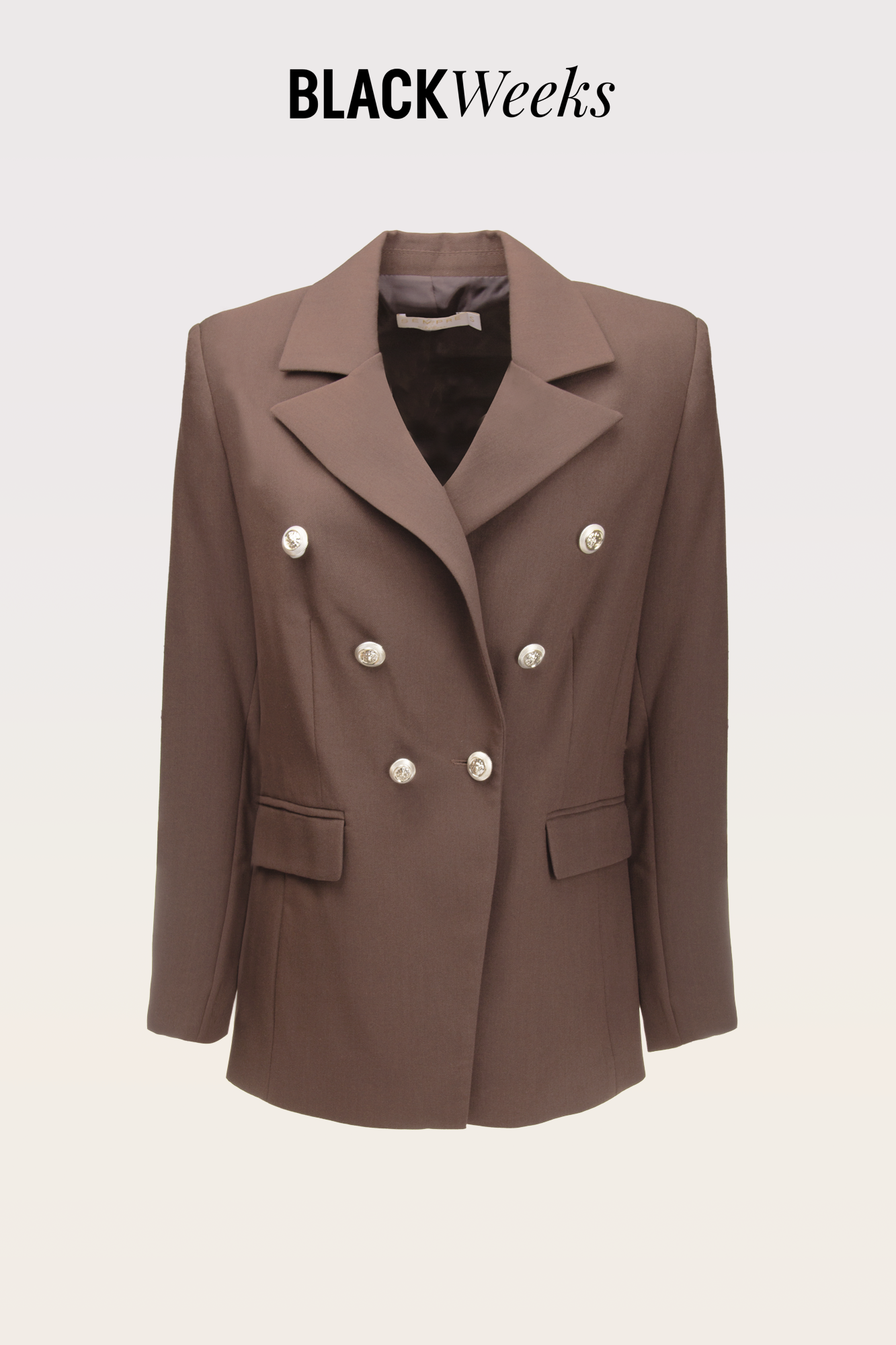 Marynarka MARTINI Jasny brąz