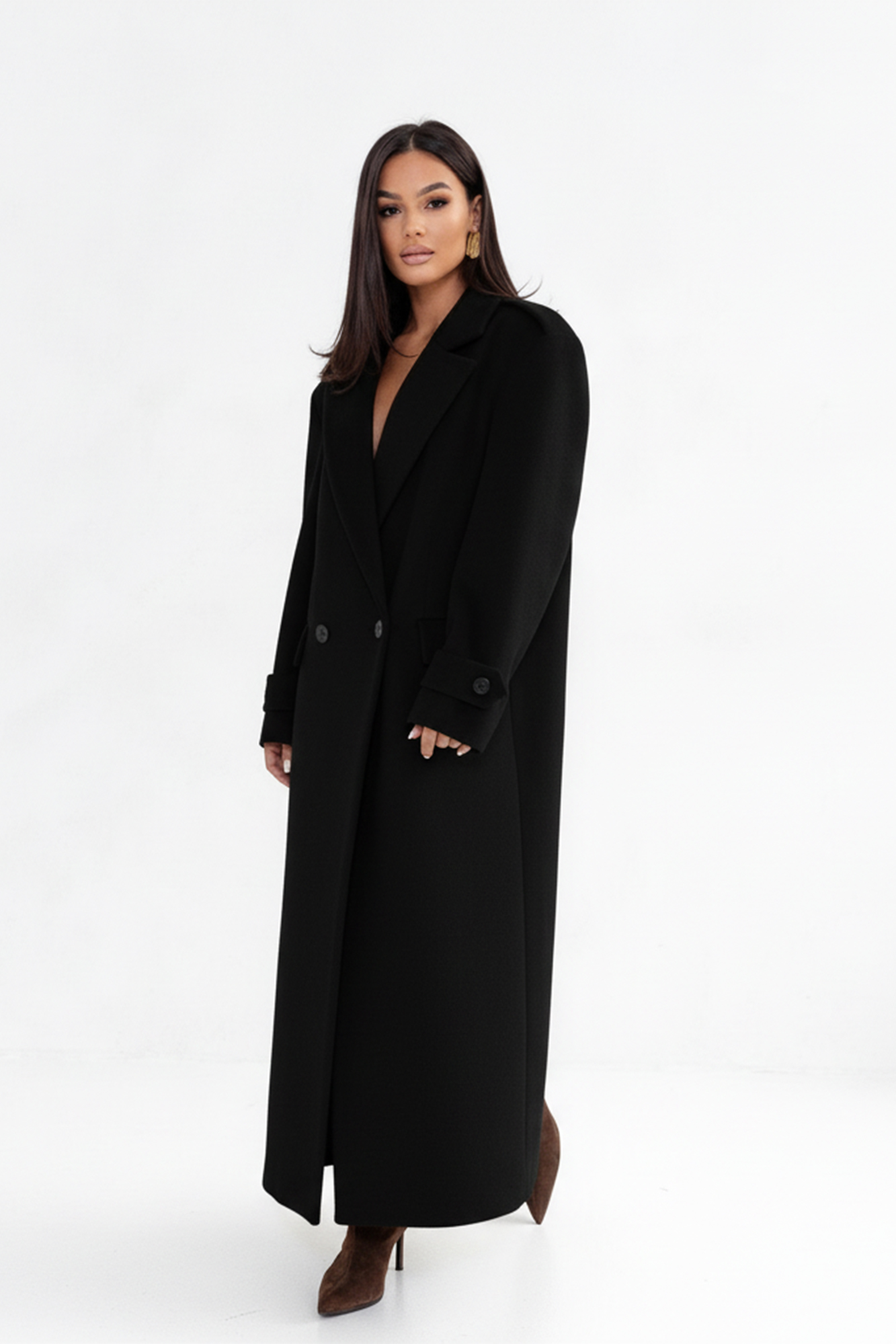 Płaszcz SINARO Czarny