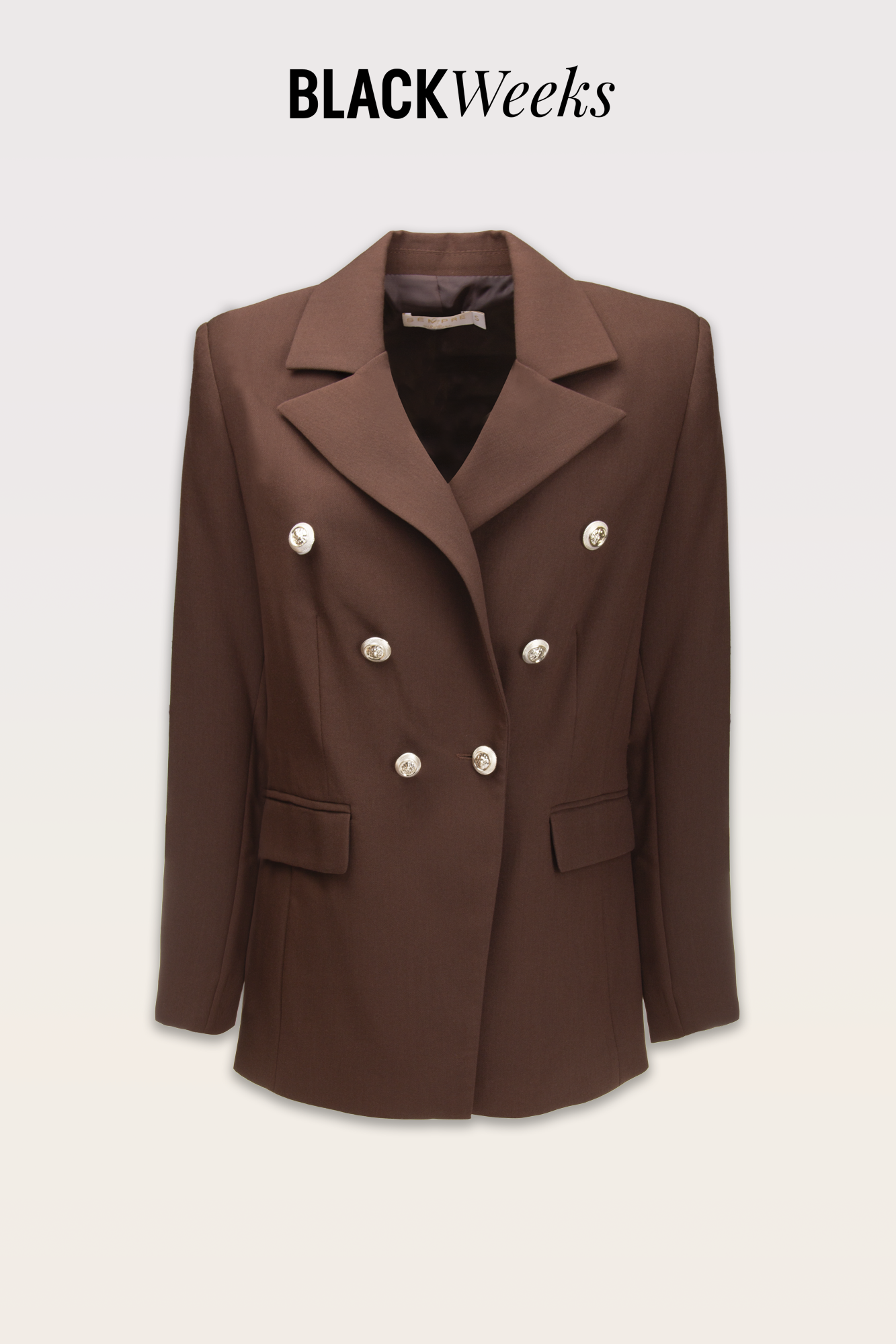 Marynarka MARTINI Brązowa