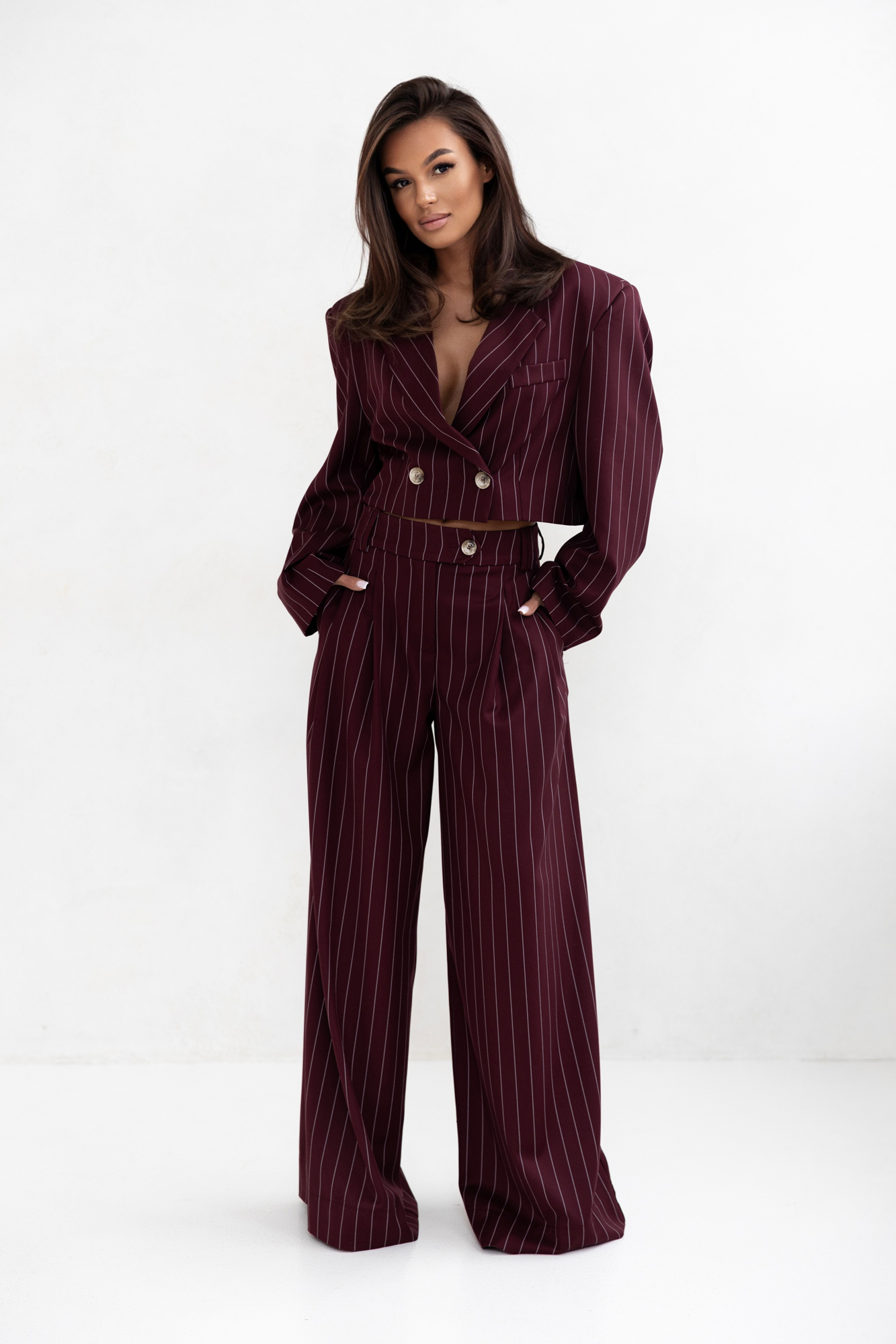 BIANCA suit Maroon