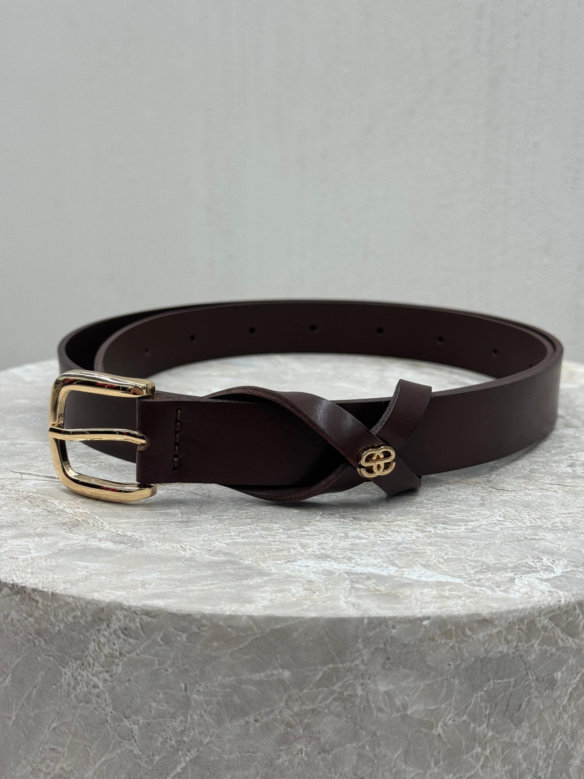 TANGLE Belt Brown