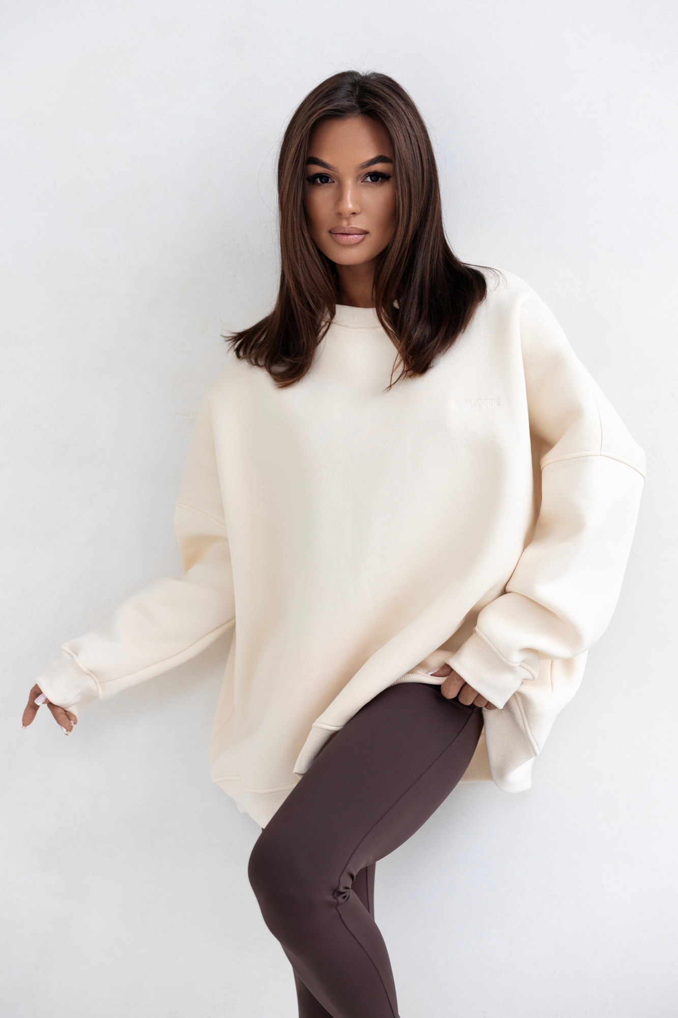 Sweatshirt LOUISA Vanilla