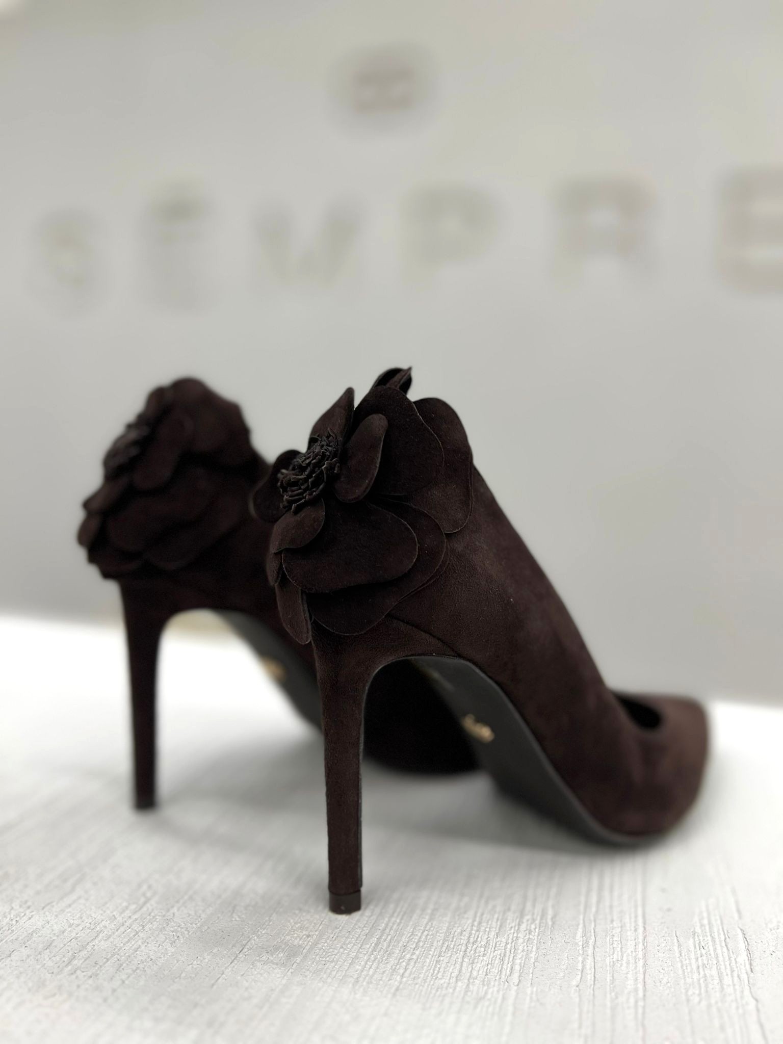 Buty ABEYA Czekolada/Zamsz