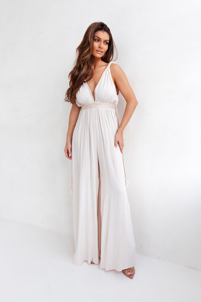 TULUM jumpsuit Beige