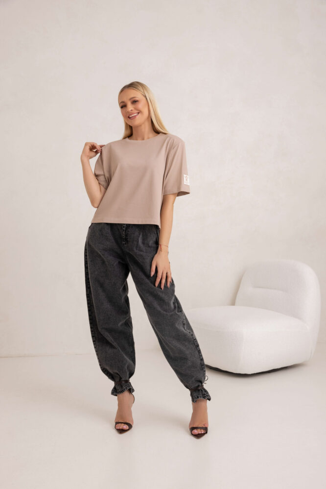 T-shirt ELLI Dark beige