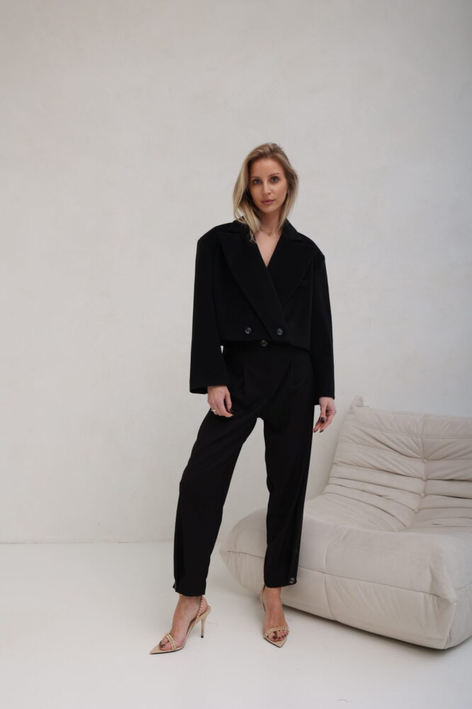 SILVIÁ Trousers Black