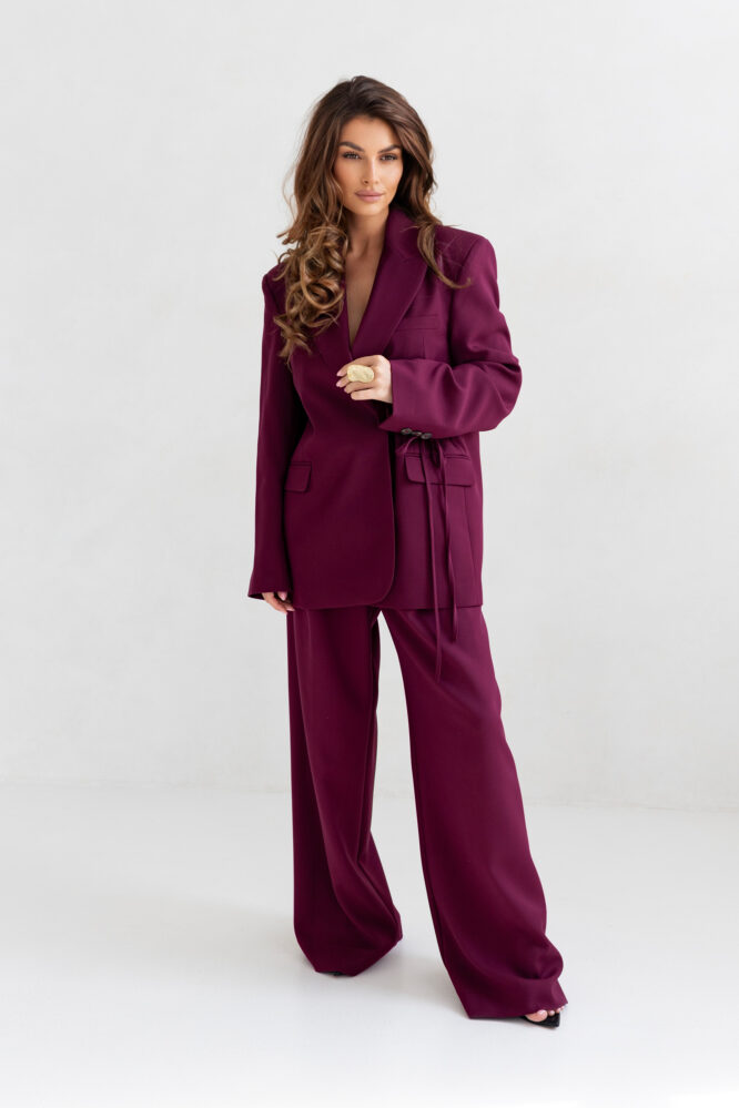 ANDY suit Maroon