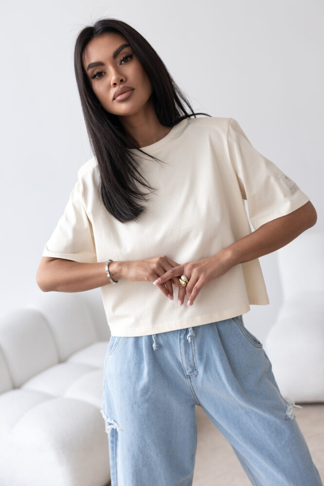 ELLI T-shirt Vanilla