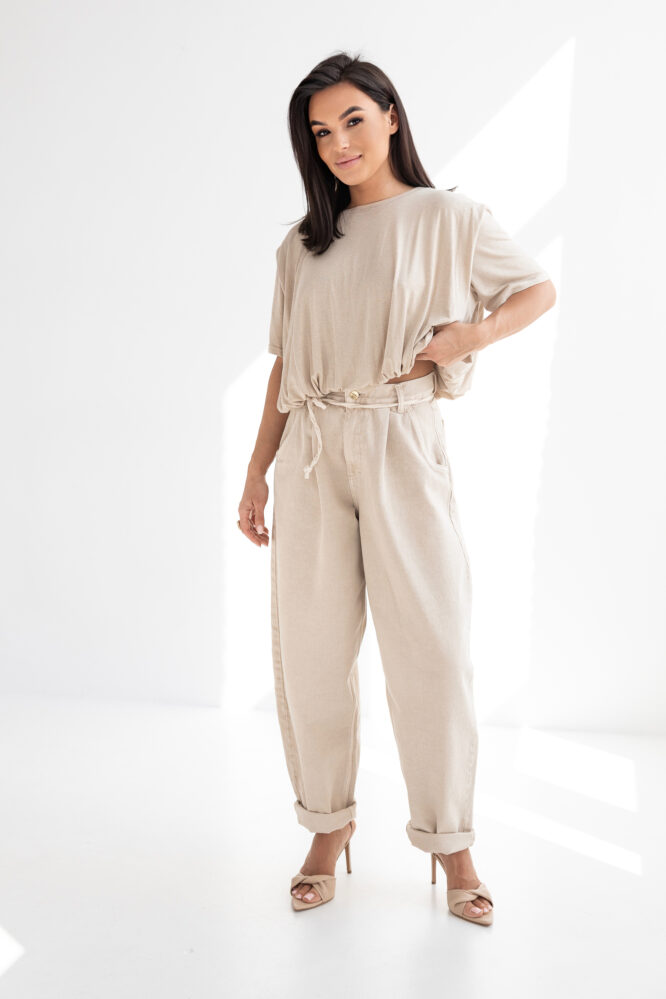 Skylar Natural Beige T-shirt