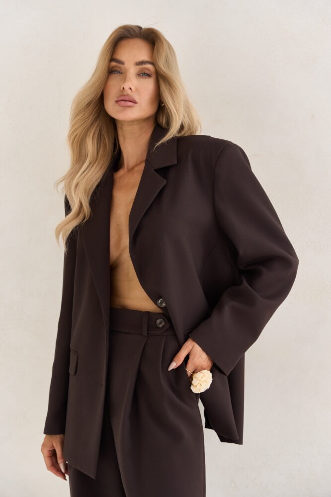OLIVIA suit Chocolate