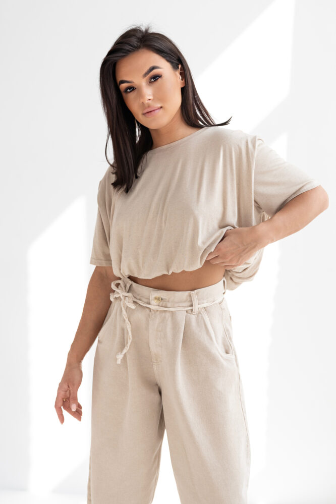Skylar Natural Beige T-shirt
