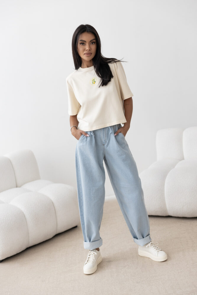 T-shirt LEA Vanilla with lemon