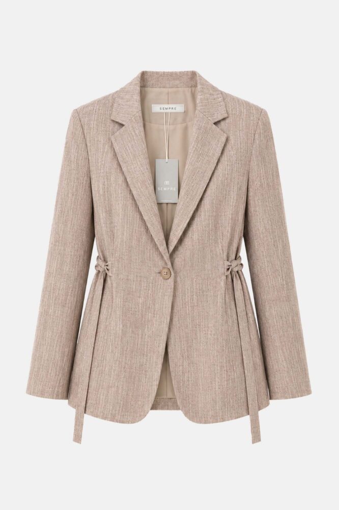 MARGARET LEN jacket Dark beige