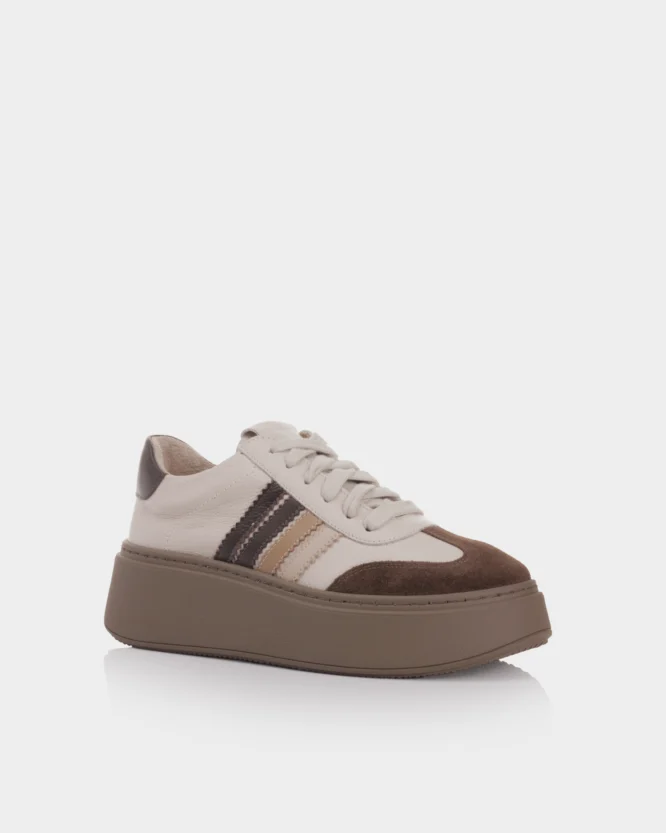 FORTI shoes Beige / brown / fango