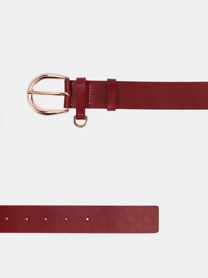 Belt LAURA Maroon