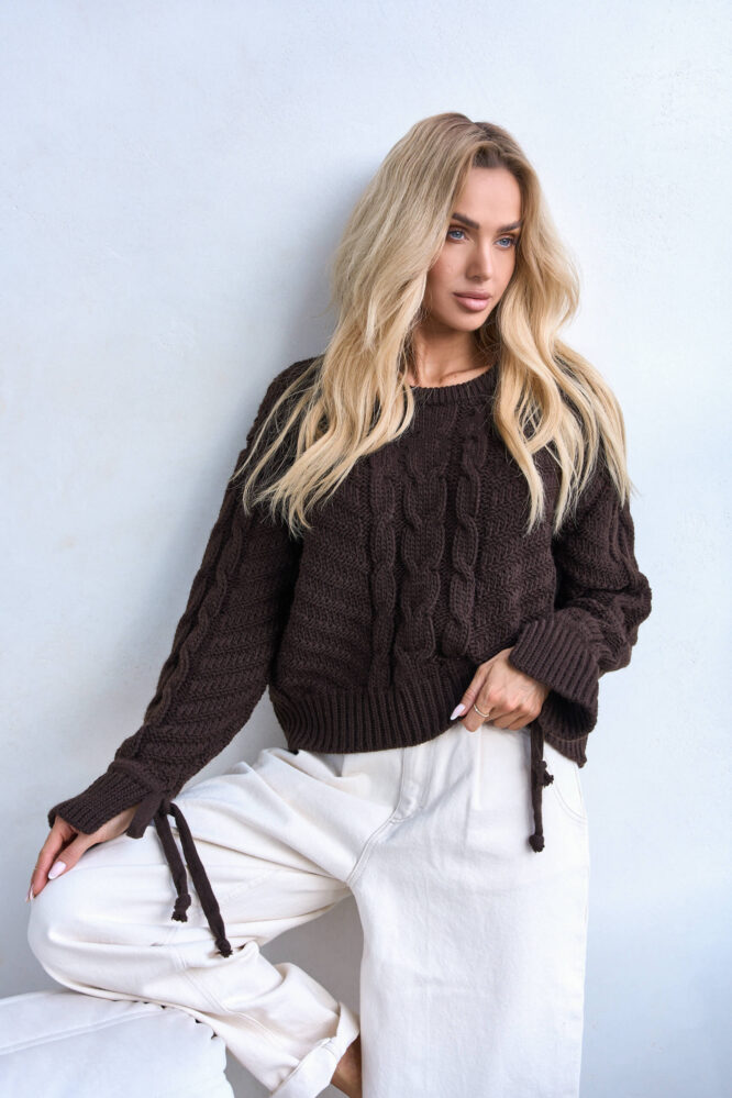 Jacqueline Sweater Chocolate
