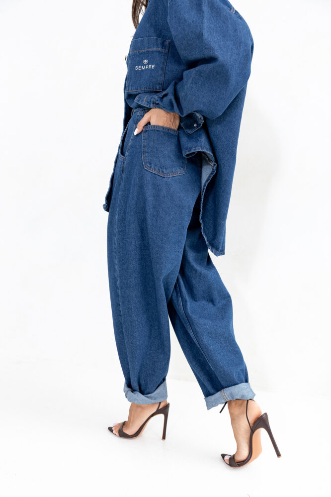 Spodnie JEANS Niebieskie