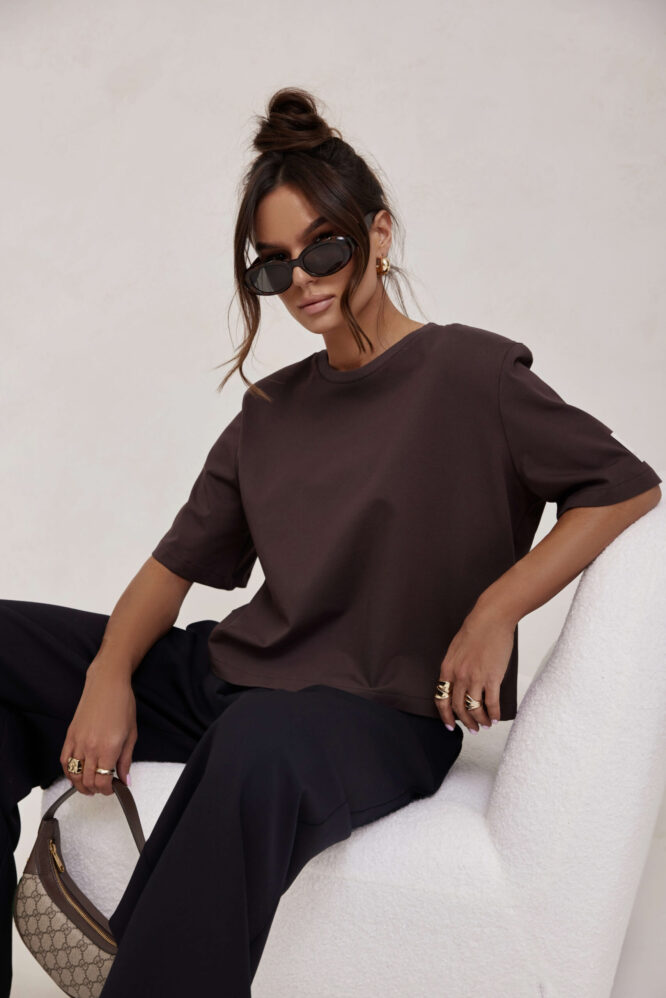 ELLI T-shirt Chocolate