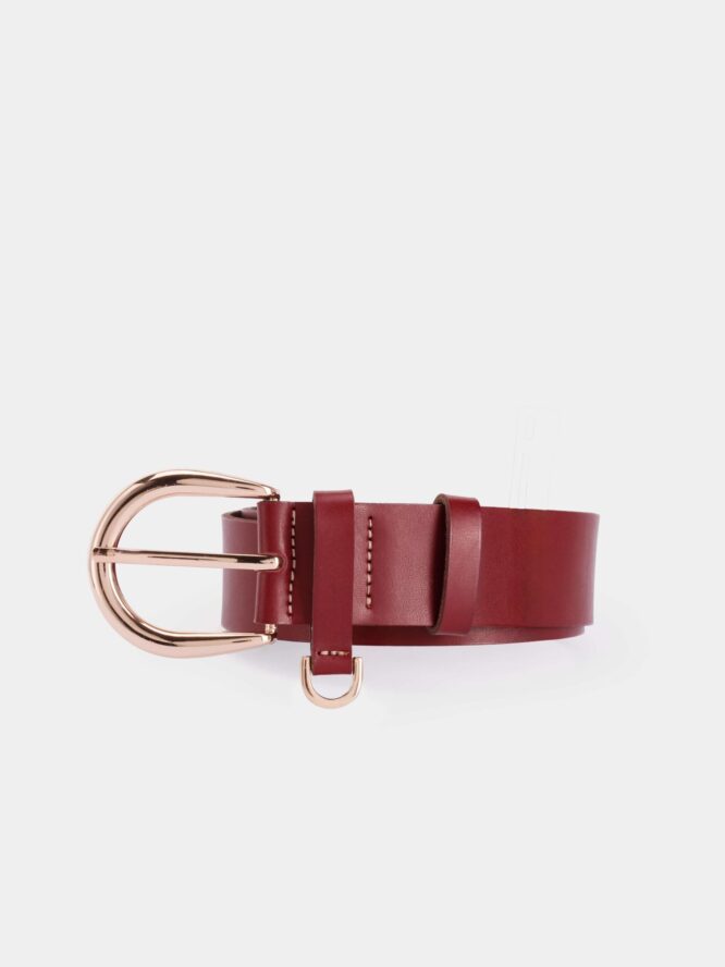 Belt LAURA Maroon