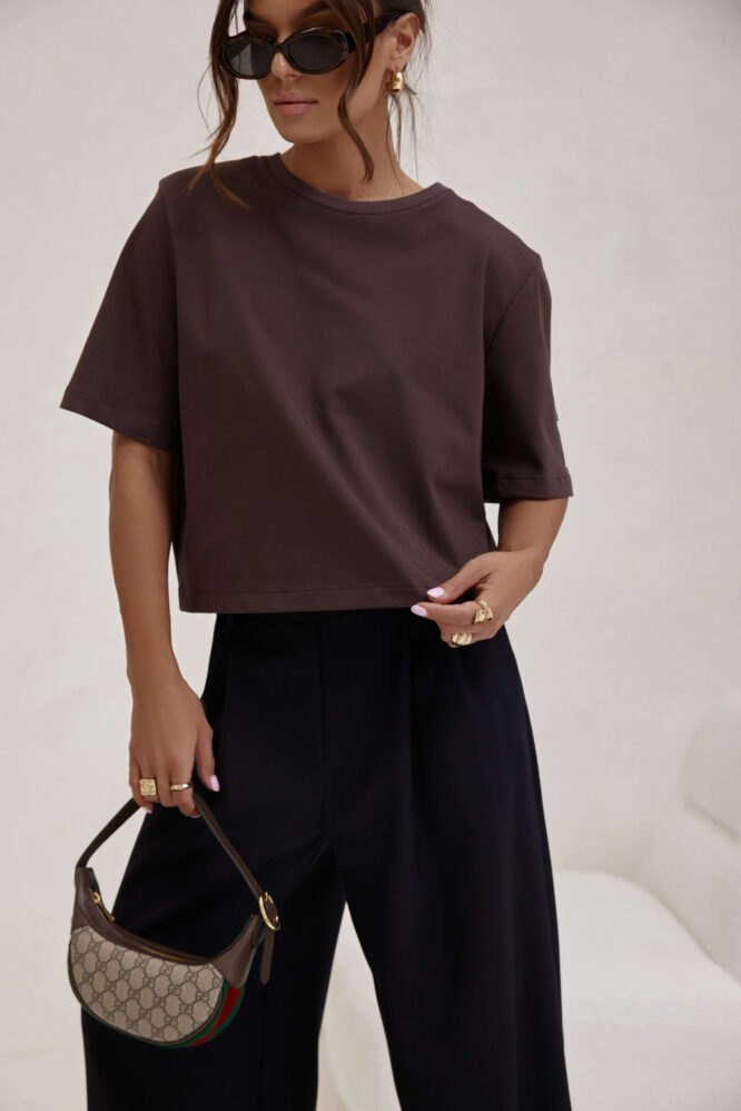 ELLI T-shirt Chocolate