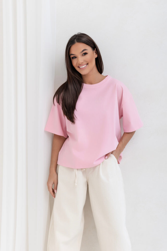 T-shirt OVER Baby pink