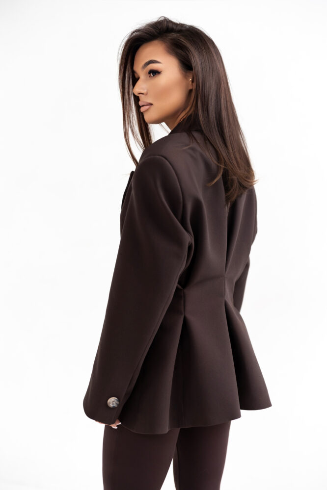 SCARLA Chocolate blazer