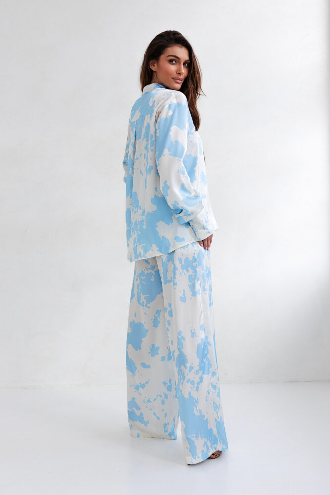 SOPHIA Cream and blue set