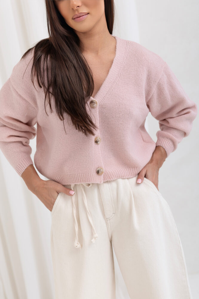 KELLY Pink Cardigan
