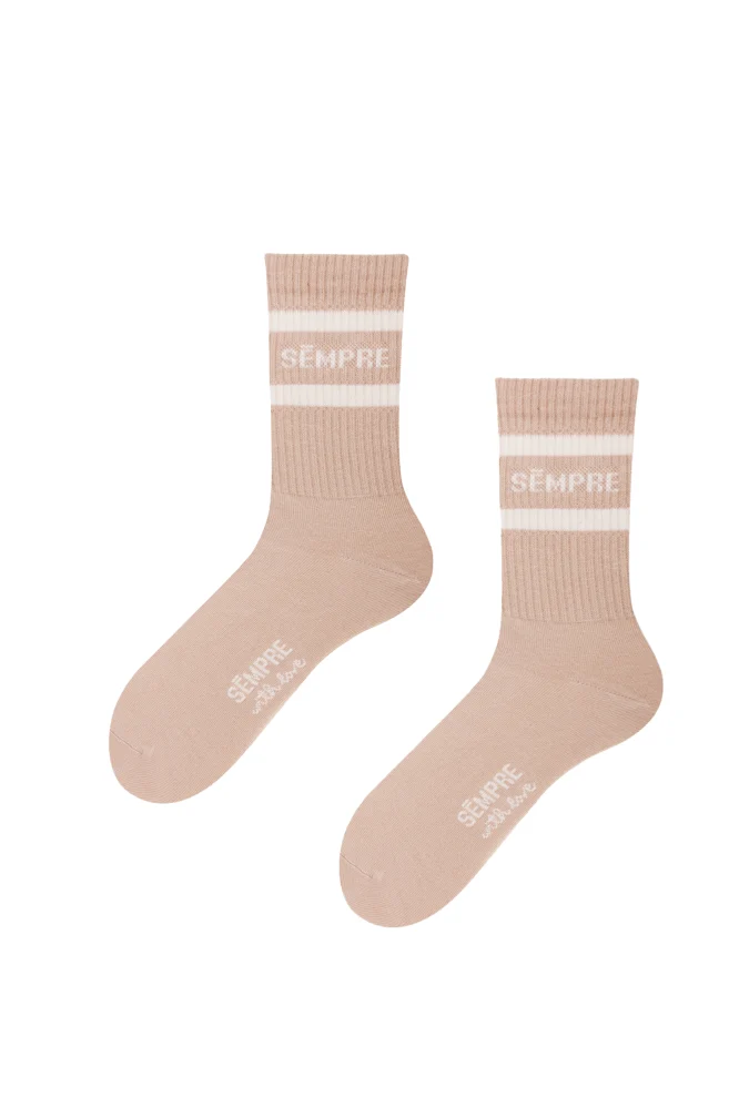 BASIC socks Beige/vanilla