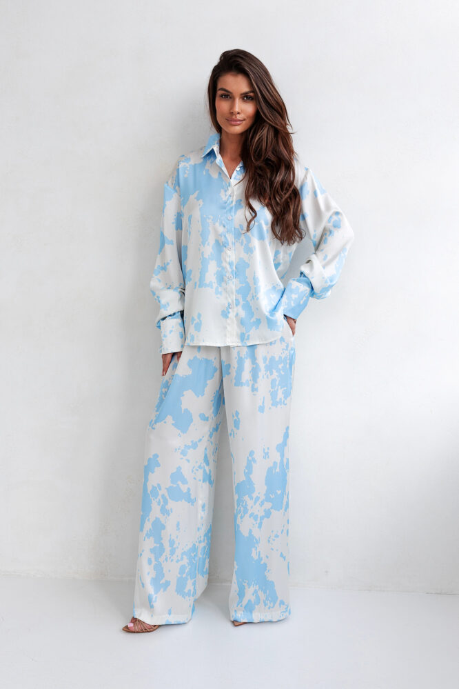 SOPHIA Cream and blue set