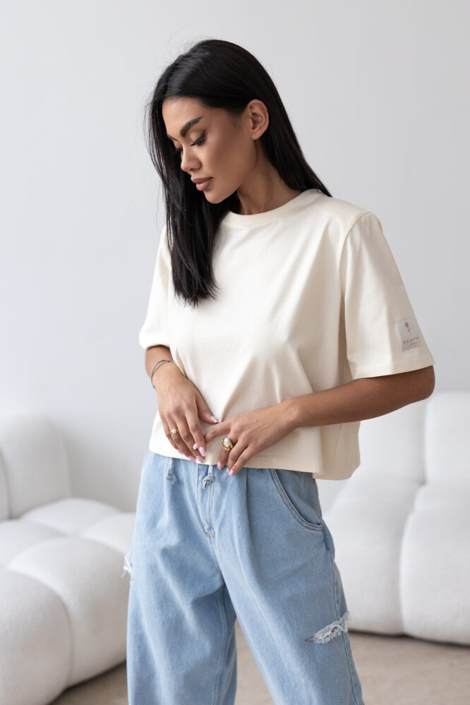 ELLI T-shirt Vanilla
