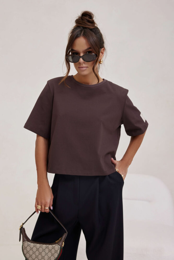 ELLI T-shirt Chocolate